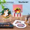 58 Pack Acrylic Paint Set, Painting Kit with 2 Pack of 15 Colors Acrylic Paint, 2 Sets of Wooden Easels, Canvas, Brushes & Palettes, Art Painting Supplies Kit for Adults Kids Beginner